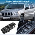 thumbnail image 2 of Interruptor de ventana eléctrica delantero izquierdo Unique Bargains para Jeep Grand Cherokee 2011-2013 No.68030823AB, 2 of 7