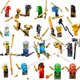 thumbnail image 2 of Figuras de anime Jay Kai Shinobi Lloyd Garmadon Nya Películas Ladrillos Muñecas Mini Acción Juguete Figura Bloques de construcción Juguetes para ensamblar Modelo, 2 of 4