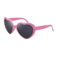 thumbnail image 2 of fenteer 2xSpecial Effects Heart Shaped Sunglasses Love Fashion Eyewear for Party Pink 2 Pcs, 2 of 8