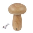 thumbnail image 3 of SSZMDLB under $5 Night Light, Wooden Mushroom Rechargeable Lamp, Warm LED Bedside Light, Bedroom Sleep Assistant, Ambient Mood Lighting Decor, 3 of 9