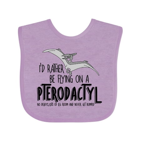 

Inktastic Flying Pterodactyl Gift Baby Boy or Baby Girl Bib