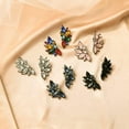 thumbnail image 6 of Glitter Rhinestone Statement Earrings for Women Fashion Bling Colorful Crystal Cluster Drop Dangle Earrings Prom Dress Jewerly, 6 of 14
