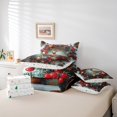 thumbnail image 4 of Feelyou Reindeer Elk Twin Bedding Sets 7-Piece for Teen, Christmas Pine Plant Bedding Comforter Set, Winter Festival Holiday Reversible Sheet Sets, Ultra Soft Home Decor, 4 of 6