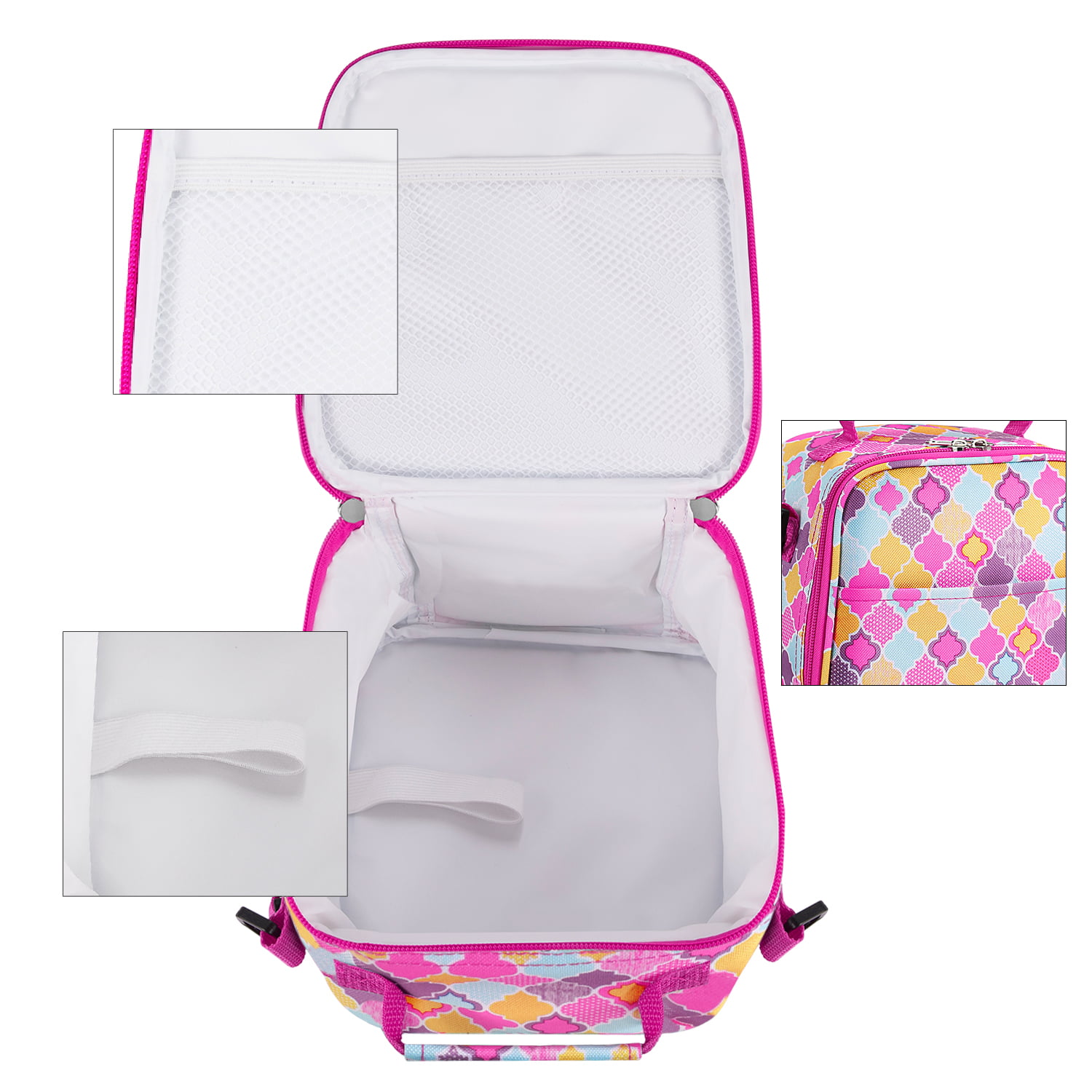 CBGELRT Bento Lunch Box Large Capacity Flat Lunchbox Containers Leakproof  Reusable Lunch Bags Women Kids for Work School Picnic