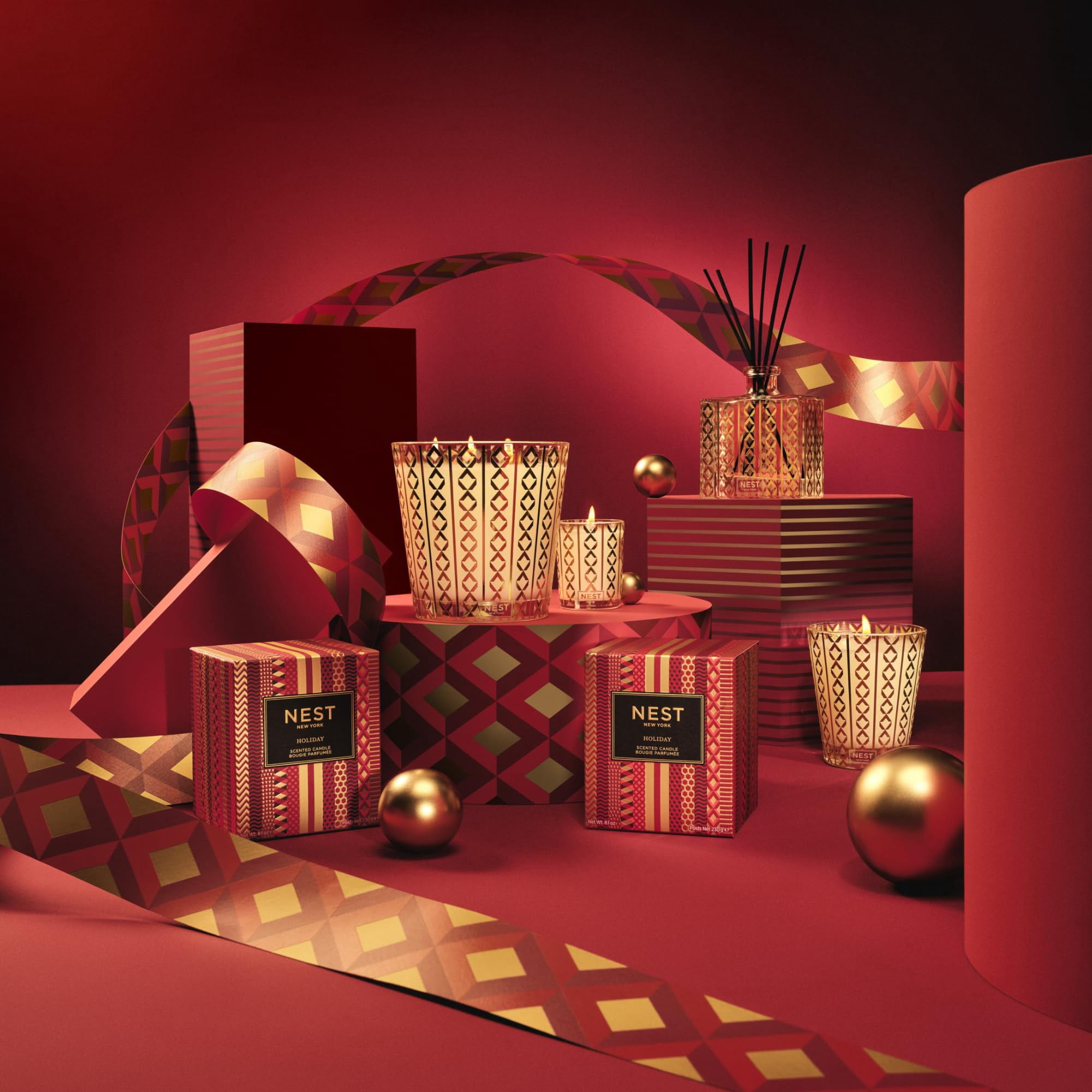 NEST Fragrances Reed Diffuser 5.9oz- Holiday