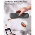 thumbnail image 3 of LAICAIW Travel Makeup Brush Holder, Gray(Large), Large, Simplicity, 3 of 7