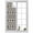 Beige, variant on Dusty Pink Boho Window Privacy Film, Moroccan Geometric Striped Folk Modern Farm Frosted Glass Window Clings Static Cling UV Heat Blocking Reusable Door Sticker for Bathroom 19.6 x 39.3 Inch