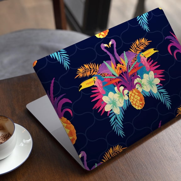 DesignSkinz Tropical Neon Summer Reflect Full-Body Skin Decal Wrap Cover for MacBook 12" Retina (A1534)