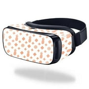 MightySkins SAGEVR-Coral Designer Skin for Samsung Gear VR Original Wrap Cover - Coral Designer