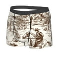 thumbnail image 2 of Balery Men'S Design Name Ultra Soft Performance Boxer Briefs-Size Name, 2 of 9