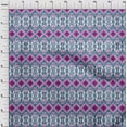 thumbnail image 3 of oneOone Cotton Flex Fabric Geometric Ikat Printed Fabric 1 Yard 40 Inch Wide, 3 of 4