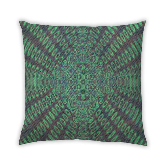 Ahgly Company Indoor Square Contemporary Throw Pillow, 18 inch by 18 inch