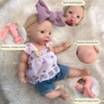 thumbnail image 2 of Muñeca Reborn Yokyyi Cuerpo Completo de Silicona 28 cm con Accesorios, 2 of 7