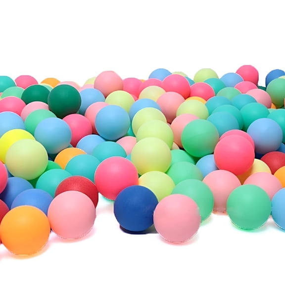 BESTSKY 20x 40mm 6 Color Table Tennis Balls Seamless, High-Hardness