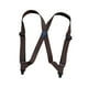 thumbnail image 2 of Tirantes para hombre, correas elásticas duraderas, versátiles, cómodos, cinturón trasero, pantalones, tirantes para bodas, disfraces, negocios, coro, Café Yinane Tirantes para hombre, 2 of 8