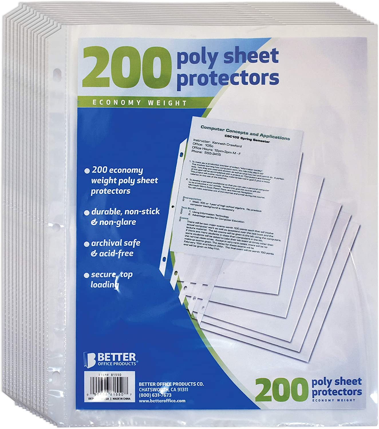Avery Secure Top Sheet Protectors, Heavy Gauge, Letter, Diamond Clear, 25/ Pack and Avery Durable Binder with EZ D-Rings and Label Holder, 4quot;  Capacity, Black Bundle - Walmart.com