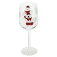 thumbnail image 4 of Raindrops Wine Glass Creative Glass Wine Goblet Hand-painted Christmas Themed Goblet for Party, 4 of 8