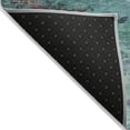 thumbnail image 7 of Dalyn Rugs Machine Washable Indoor/Outdoor Chantille ACN2035 Teal 2'3" x 7'6" Runner Rug, 7 of 7