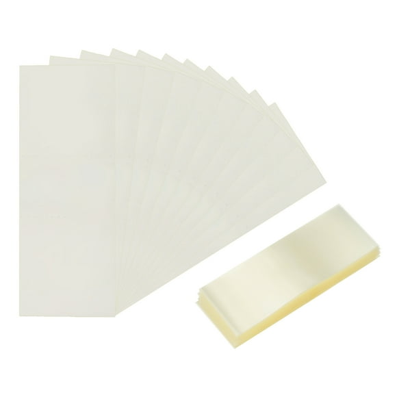 1000 Piezas de Bandas de Encogimiento, Bandas de Encogimiento Perforadas Transparentes de 66*25mm, Bandas de Envoltura Térmica para Botellas