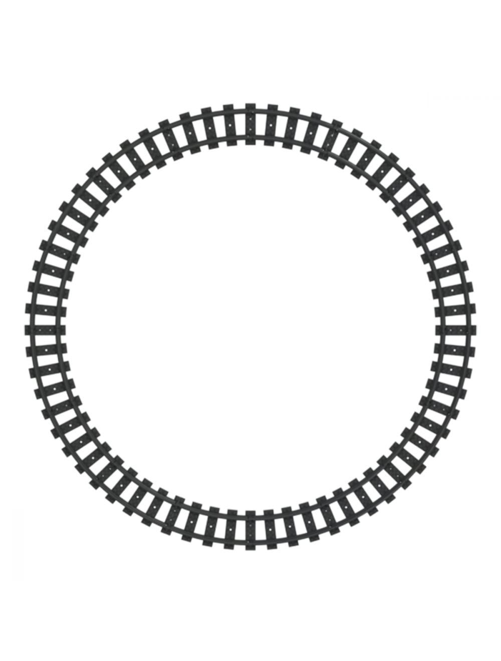 Lego Train 16 Pieces of RC Curved Track Circle - Walmart.com