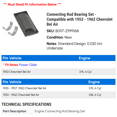 thumbnail image 2 of Connecting Rod Bearing Set - Compatible with 1953 - 1962 Chevy Bel Air 1954 1955 1956 1957 1958 1959 1960 1961, 2 of 2