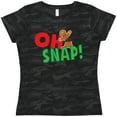 thumbnail image 3 of Inktastic Oh Snap Broken Gingerbread Women's T-Shirt, 3 of 5
