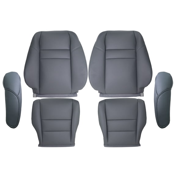 Seat Cover and Armrest Covers Gray for Honda CR-V 2007-2011