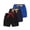 Navy, variant on Cethrio Boys Cotton Shorts Size 6, Sports Drawstring 3PC Elastic Waist Kids Athletic Shorts Navy