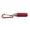 Red, variant on Outdoor LED Flashlight Torch Carabiner Keychain Small LED Torches Light