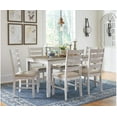 thumbnail image 5 of Ashley Furniture Skempton 7 Piece Dining Set in White and Light Brown, 5 of 6