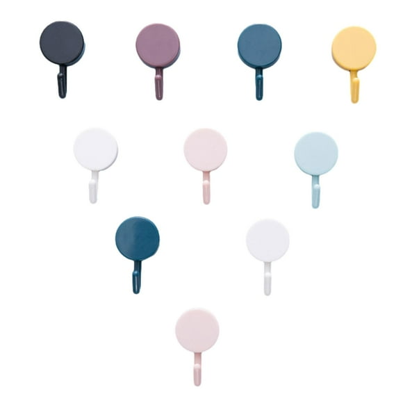 Gancho para abrigos Perfecl 10 Uds montaje en pared portallaves