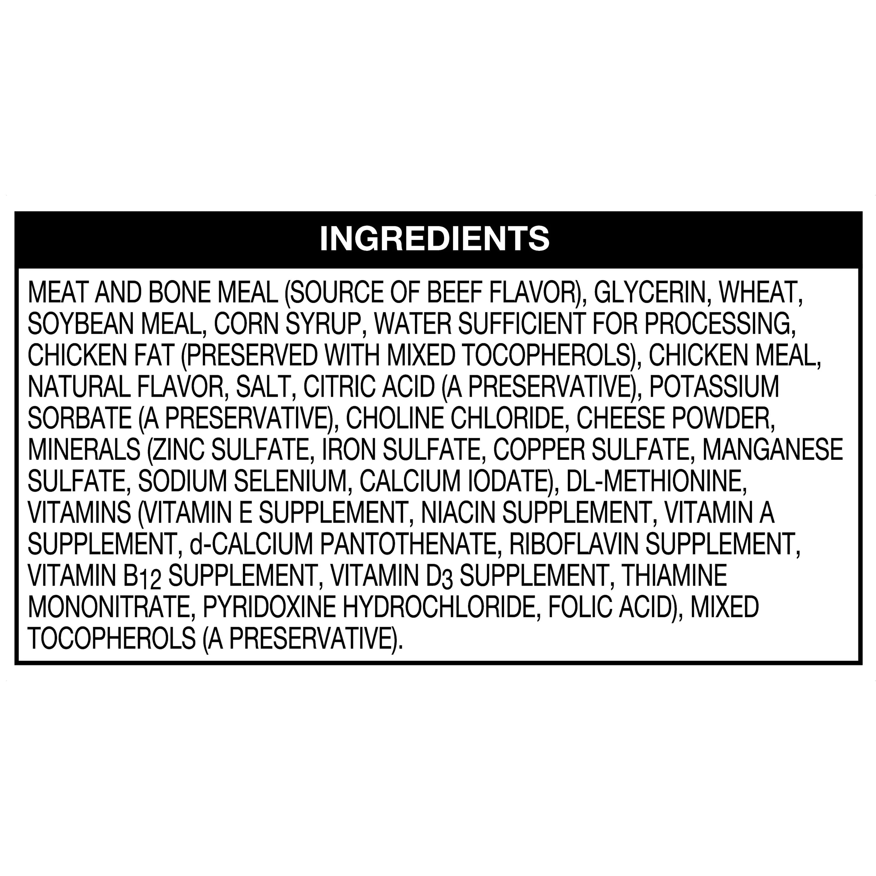 Ol' Roy Semi Moist Beef and Cheese Flavor Dog Food, 4.5 lb, 12 Pouches