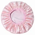 thumbnail image 2 of Women Luxury Shower Cap Waterproof Reusable Double Layer Microfiber Terry Lined Shower Cap with Dry Hair Function, 2 of 3