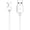 White, variant on 55CM USB Magnetic Charging Cord for Samsung Galaxy Fit 3 SM-R390, Stable Transmission Replacement Charger Cable, with Over-Current Protection (White)
