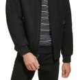 thumbnail image 3 of Calvin Klein Men's Wool Black Bomber Jacket Coat 2XL, 3 of 3