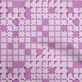 thumbnail image 1 of oneOone Polyester Lycra Fuschia Pink Fabric Striped Line Craft Projects Decor Fabric Printed By The Yard 56 Inch Wide, 1 of 5