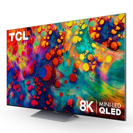 TCL - 65" Class 6-Series Mini-LED QLED 8K UHD Smart Roku TV