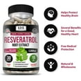 thumbnail image 5 of Kaya Naturals - Resveratrol Capsules - Anti Aging Supplement - Antioxidants with Brain Support - Maximum Benefits - 30 Veggies Capsules, 5 of 5