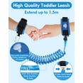 thumbnail image 5 of Toddler Leash for Walking, Baby Leashes for Toddlers 4-in-1, Kid Harness with Leash, Child Safety Leash Anti Lost Wrist Link (Whale), 5 of 7