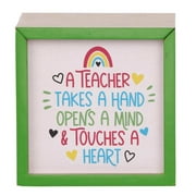 Way To Celebrate Valentine A Teacher Takes a Hand Decorative Green Wood Box