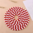 thumbnail image 7 of Vacemry Under $5 Wooden Bead Garland, Red Green White Christmas String, 14.4 Feet Decorative Strand for Tree Mantel Staircase, Rustic Farmhouse Holiday Decor, 7 of 7