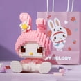 thumbnail image 4 of KEEPPLEY Sanrio Anime Hello Kitty My Melody Cinnamoroll Pompompurin Kuromi Building Blocks Girl Kid Holiday Christmas Gift, 4 of 5