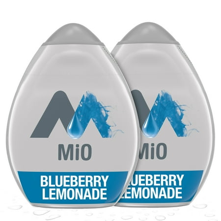 (2 pack) (2 Pack) MiO Blueberry Lemonade Sugar Free, Liquid Water Enhancer, 1.62 fl oz
