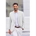 thumbnail image 2 of COOFANDY Mens Casual Sport Coat Blazer One Button Lightweight Suit Jackets, 2 of 6