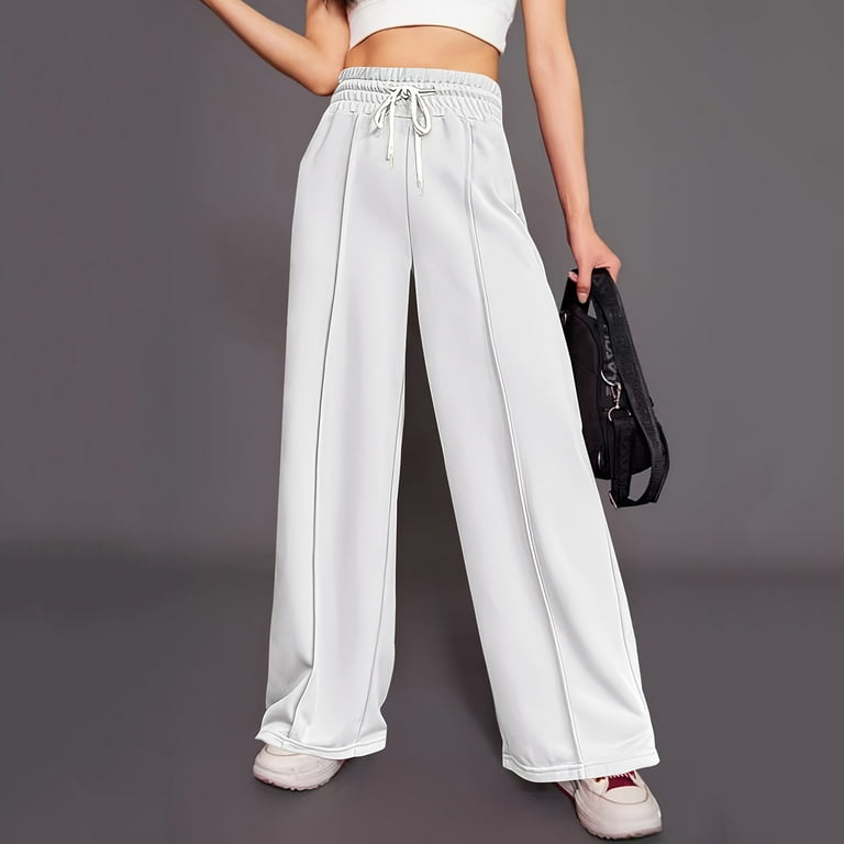 fitted white dress pants Semi-fitted white shirt - Oxford main image 1