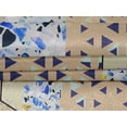 thumbnail image 5 of oneOone Velvet Light Brown Fabric Geometric Craft Projects Decor Fabric Printed By The Yard 58 Inch Wide-ZM, 5 of 5