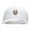 White, variant on Pitbull Portrait Embroidered Retro Trucker Cap - White OSFM