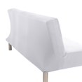 thumbnail image 5 of 2024 Armless Sofa Slipcover Stretch Sofa Bed Cover Protector Elastic Spandex Modern Solid Folding Couch Sofa Shield Futon Cover, 5 of 5