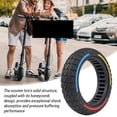 thumbnail image 2 of 10x2.5-7 Honeycomb Tire Tubeless Solid Tire Compatible for 4/4 Electric, 2 of 6