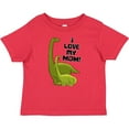thumbnail image 3 of Inktastic I Love My Mom with Baby and Mommy Brontosaurus Boys or Girls Baby T-Shirt, 3 of 5